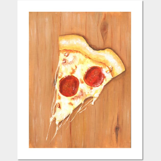 Pizza slice Wall Art by Brayanamis